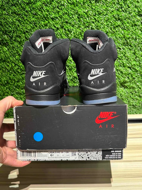 Jordan 5 Retro OG Black Metallic Reimagined (GS) Sz 6.5Y