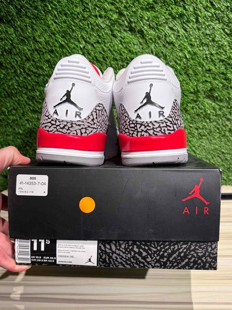 Jordan 3 Retro Hall of Fame Sz 11.5M