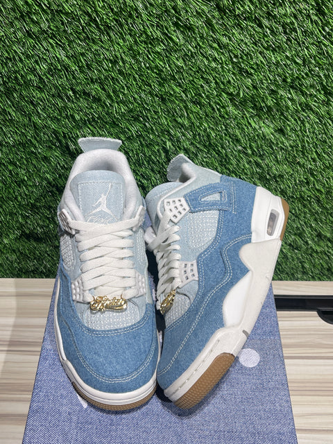 Jordan 4 Retro TEX Denim Worn Blue (Women's)