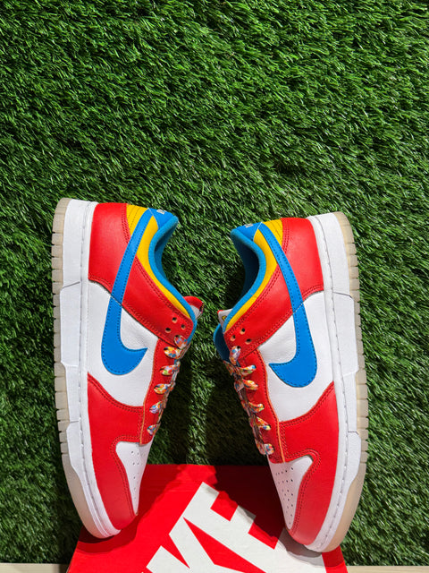 Nike Dunk Low QS LeBron James Fruity Pebbles Sz 6.5M