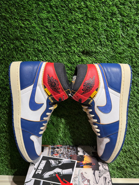 Jordan 1 Retro High Union Los Angeles Storm Blue (Promo Sample) Sz 11.5