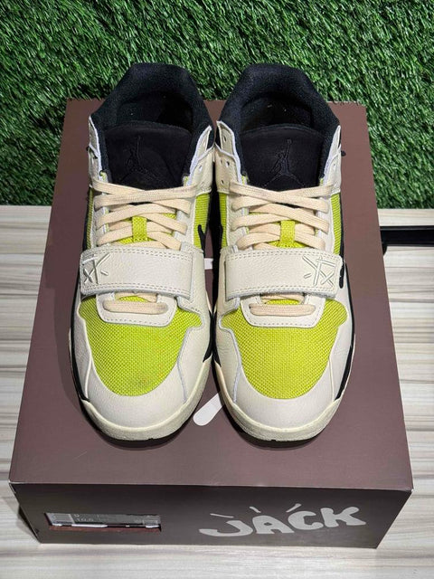 Jordan Jumpman Jack TR Travis Scott Bright Cactus Sz 9M