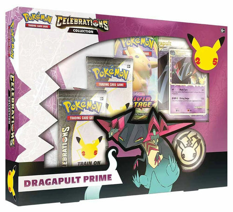Pokémon TCG 25th Anniversary Celebrations Dragapult Prime Collection Box