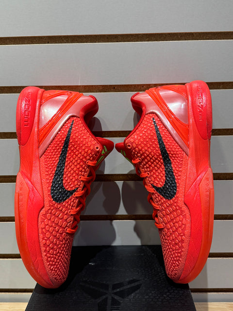 Nike Kobe 6 Protro Reverse Grinch Sz 10.5M