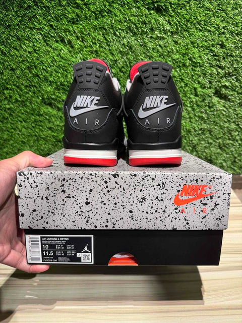 Jordan 4 Retro Bred Reimagined Sz 10M