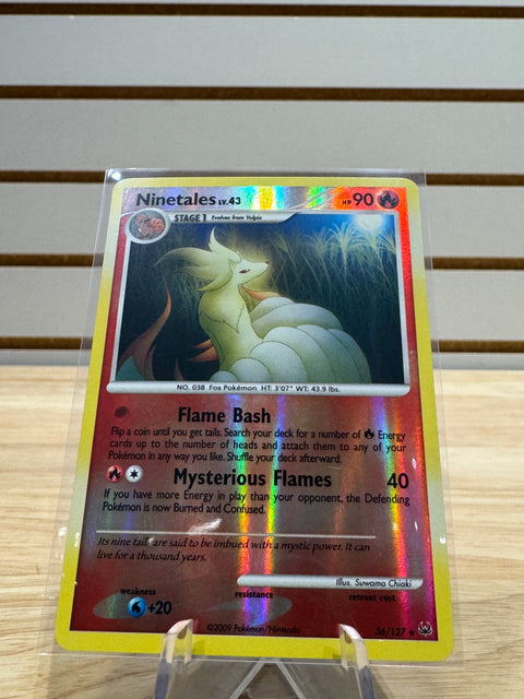 Ninetales - Pokemon Platinum (PL) Reverse Holofoil