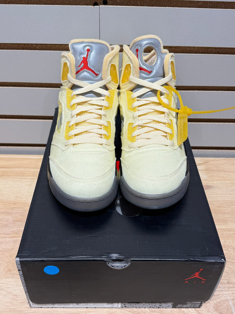 Jordan 5 Retro Off-White Sail Sz 9.5