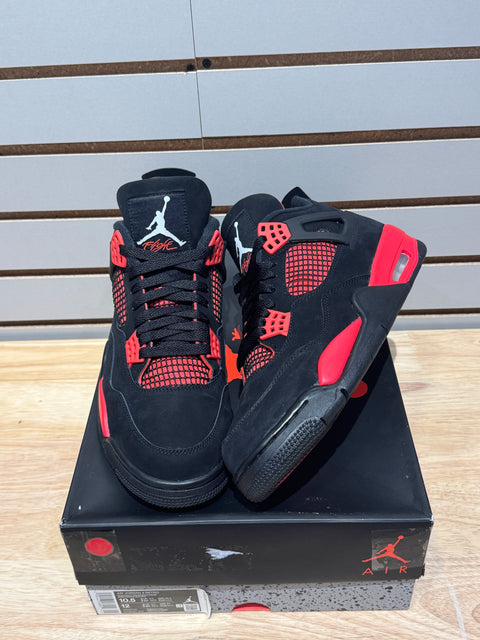 Jordan 4 Retro Red Thunder Sz 10.5