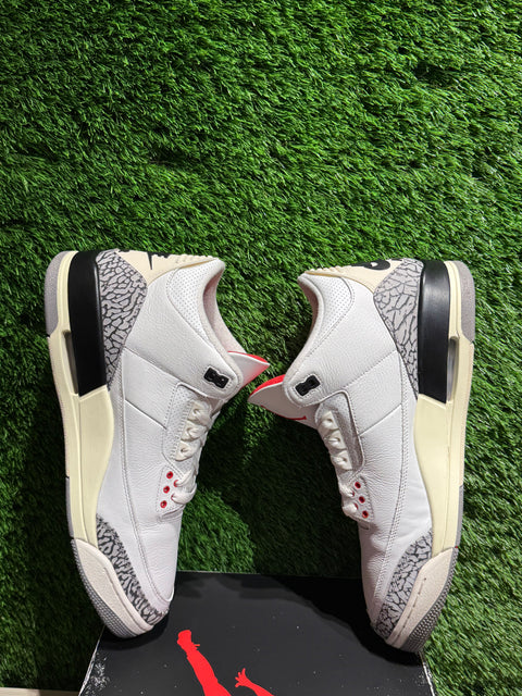 Jordan 3 Retro White Cement Reimagined Sz 12M