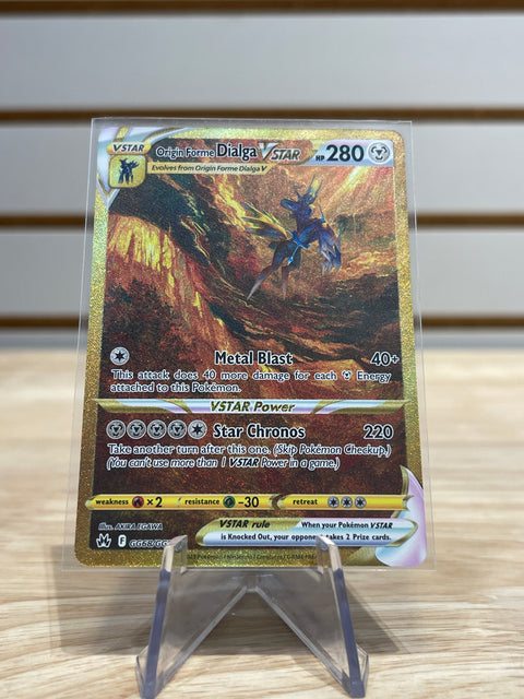 Origin Forme Dialga VSTAR (Secret) - Pokemon SWSH: Crown Zenith: Galarian Gallery (CRZ:GG)