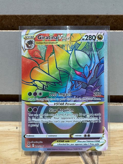 Giratina VSTAR (201) (Secret) - SWSH11: Lost Origin (SWSH11) 201/196
