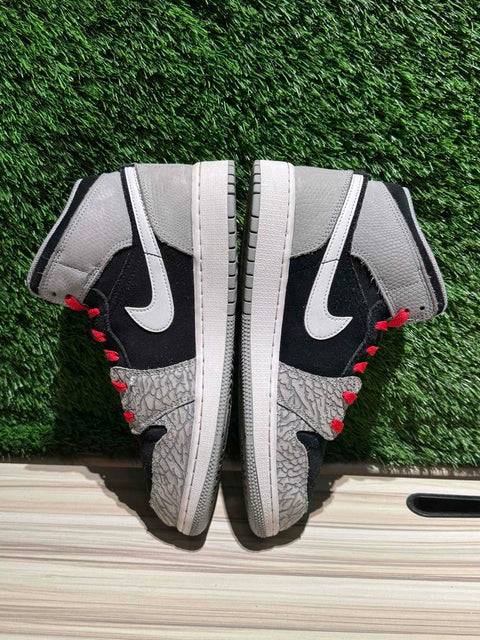 Jordan 1 Mid SE Elephant Print (GS) Sz 7Y