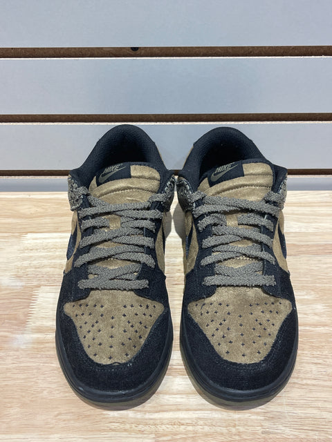 Nike Dunk Low Retro Camo Olive Sz 10