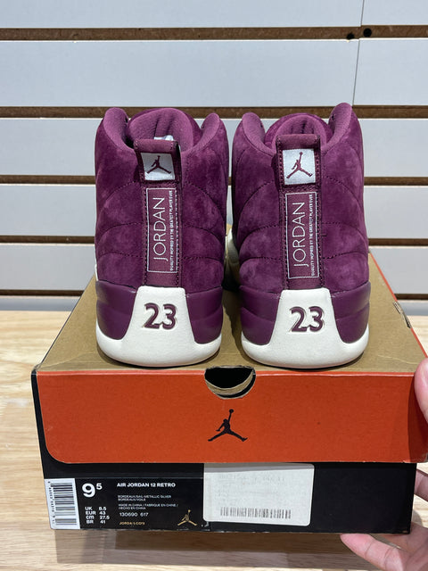 Jordan 12 Retro Bordeaux Sz 9.5