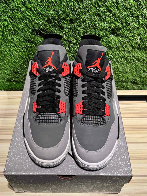 Jordan 4 Retro Infrared Sz 10M.