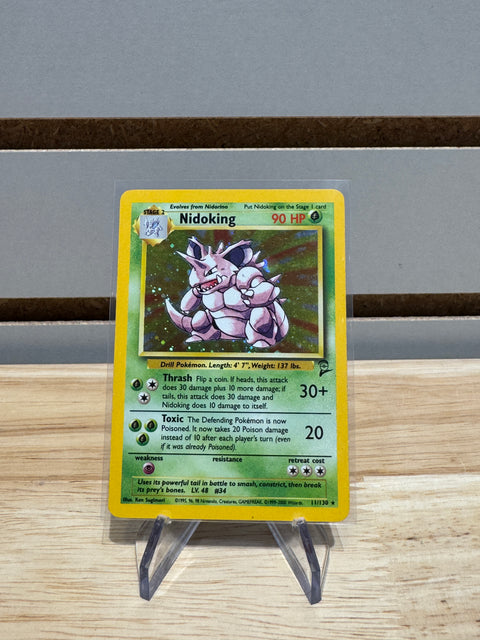 Nidoking #11/130 - Pokemon Base Set 2 (BS2)(Holofoil)