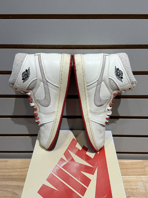 Jordan 1 Retro High Rare Air Sail Cinnabar (Women's) Sz 8.5M