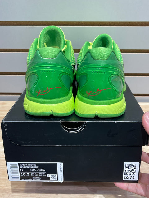 Nike Kobe 6 Protro Grinch (2020) Sz 9M