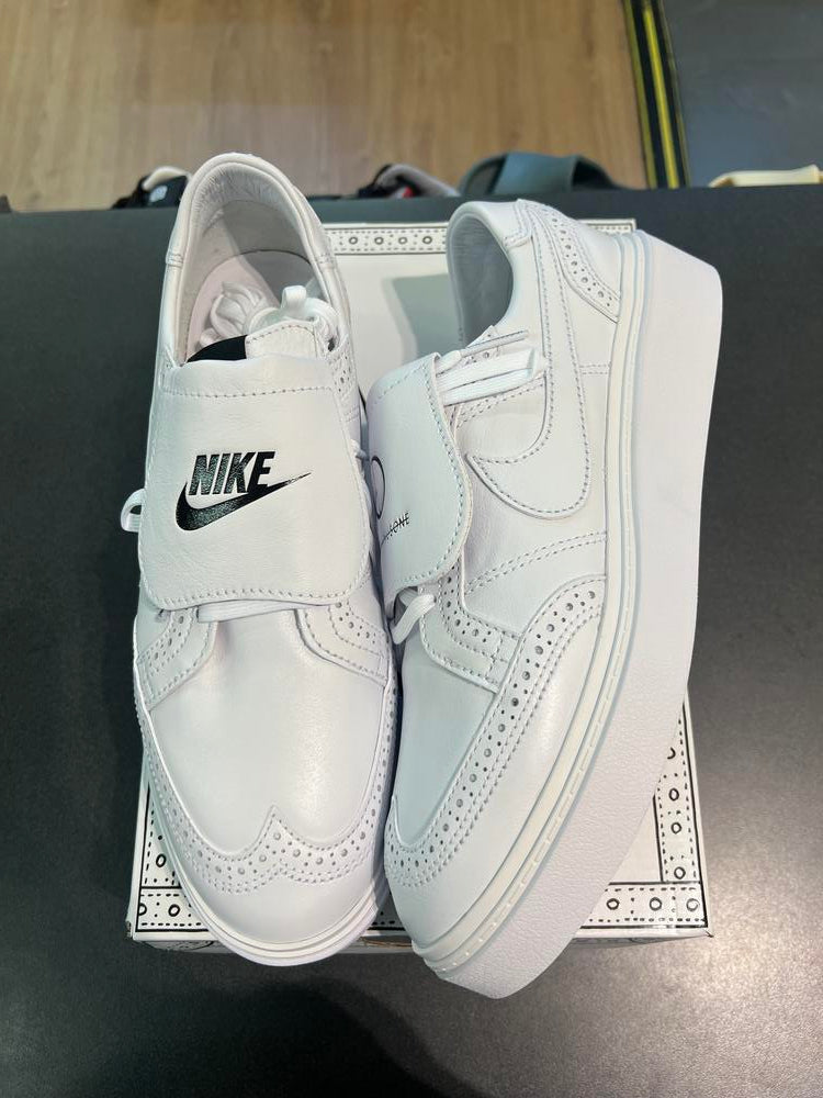 Nike Kwondo 1 G-Dragon Peaceminusone Triple White Sz 10 – Sneak City