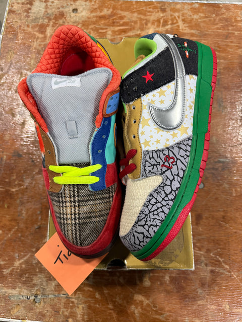 Nike SB Dunk Low What the Dunk Sz 12