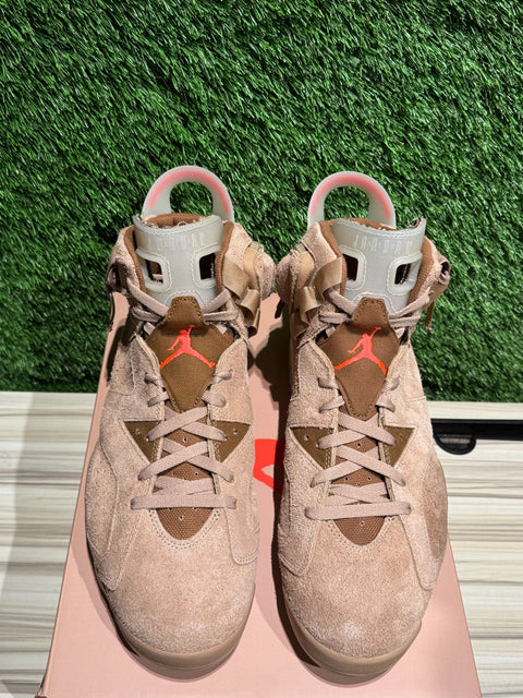 Jordan 6 Retro Travis Scott British Khaki Sz 13M
