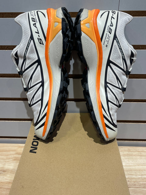 Salomon XT-6 Rainy Day Vibrant Orange Size 10