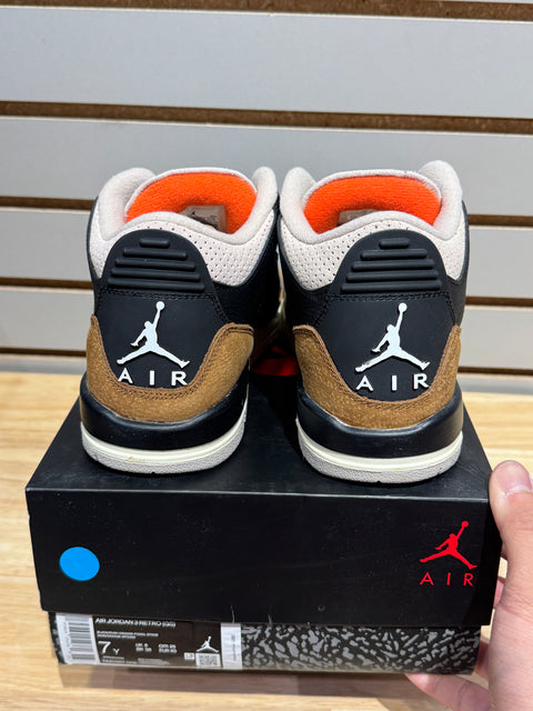 Jordan 3 Retro Desert Elephant (GS) Sz 7Y
