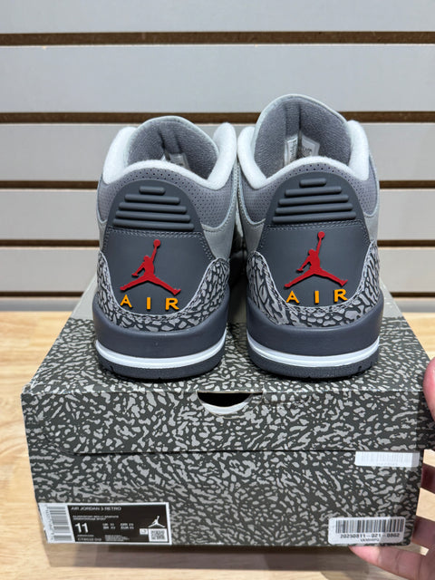 Jordan 3 Retro Cool Grey (2021) Sz 11