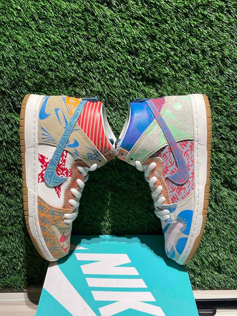 Nike SB Dunk High Thomas Campbell What the Dunk Sz 8M