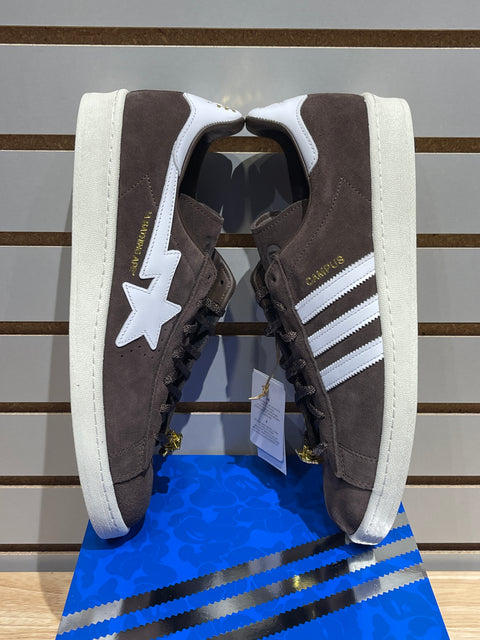 adidas Campus 80s Bape 30th Anniversary Brown Sz 13