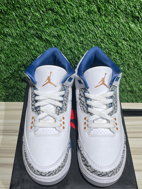 Jordan 3 Retro Wizards (GS) Sz 6Y