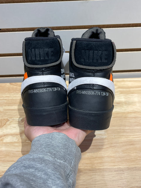 Nike Blazer Mid Off-White Grim Reaper Sz 12