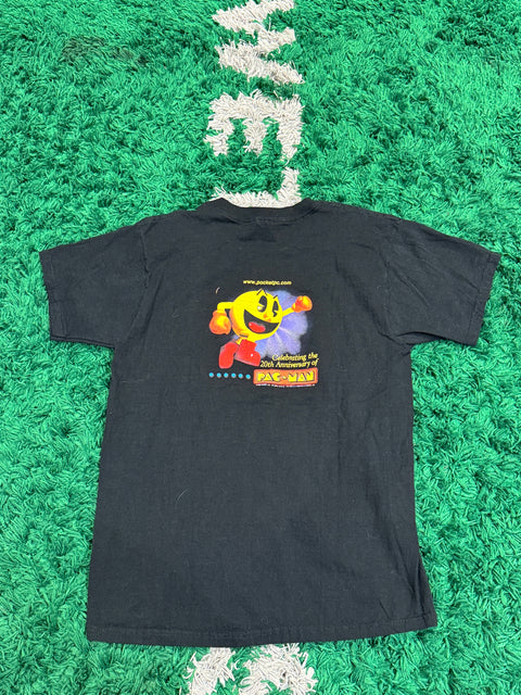 1980 Pac-Man 20th Anniversary Pocket Promo Tee Sz L