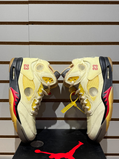 Jordan 5 Retro Off-White Sail Sz 11M
