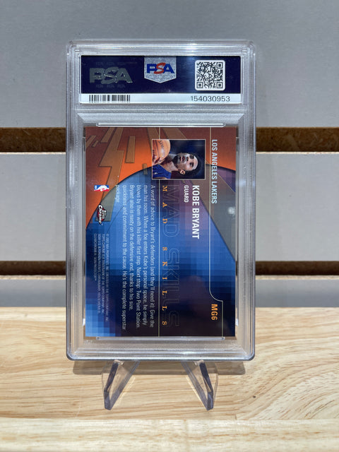 2001 Topps Chrome Kobe Bryant Mad Game #MG6 PSA 10
