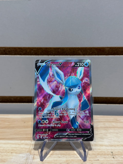 Glaceon V (Full Art) - Pokemon SWSH07: Evolving Skies (SWSH07)