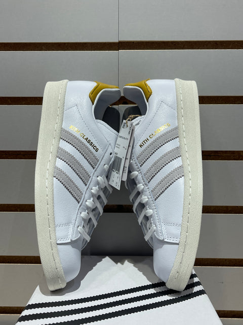 adidas Campus 80s Kith Classics White Mango Sz 5.5M/7W