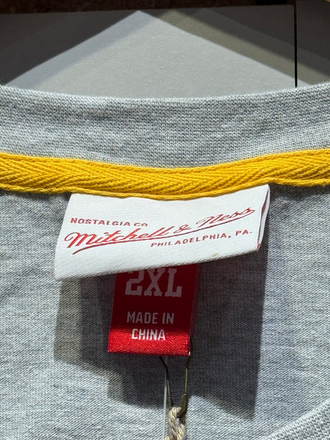 Los Angeles Lakers Heather Gray M&N x Bodega My Town's Hometown Logo T-Shirt Sz XXL