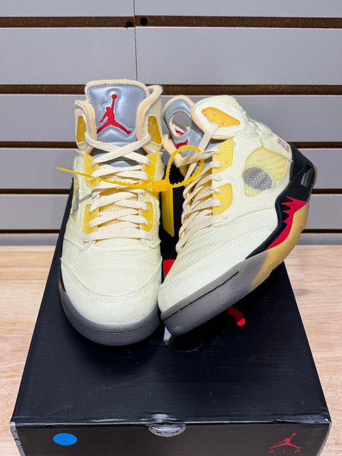 Jordan 5 Retro Off-White Sail Sz 9.5