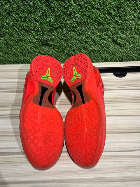 Nike Kobe 6 Protro Reverse Grinch Sz 6.5M
