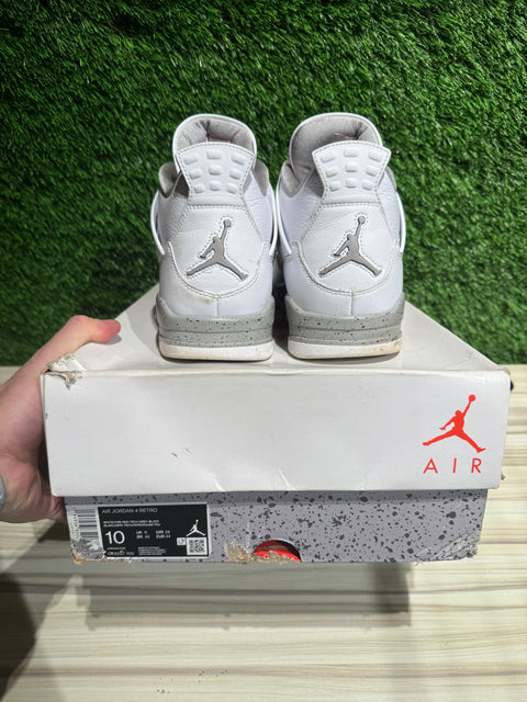 Jordan 4 Retro White Oreo (2021) Sz 10