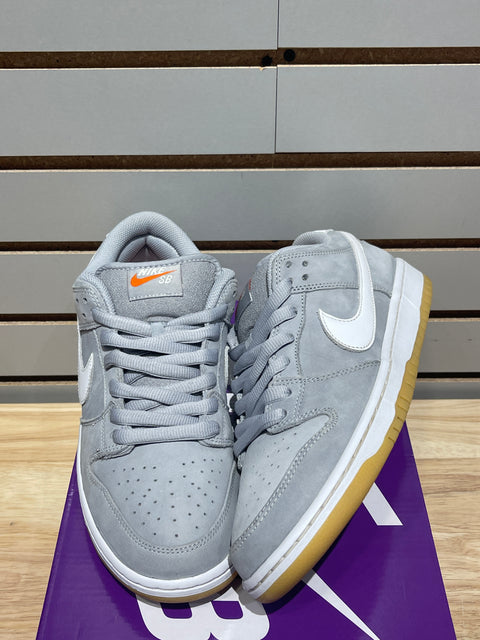 Nike SB Dunk Low Pro ISO Orange Label Wolf Grey Gum Sz 9.5