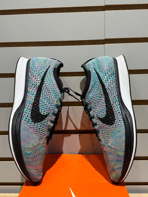 Nike Flyknit Racer Multi-Color 2.0 Sz 9.5