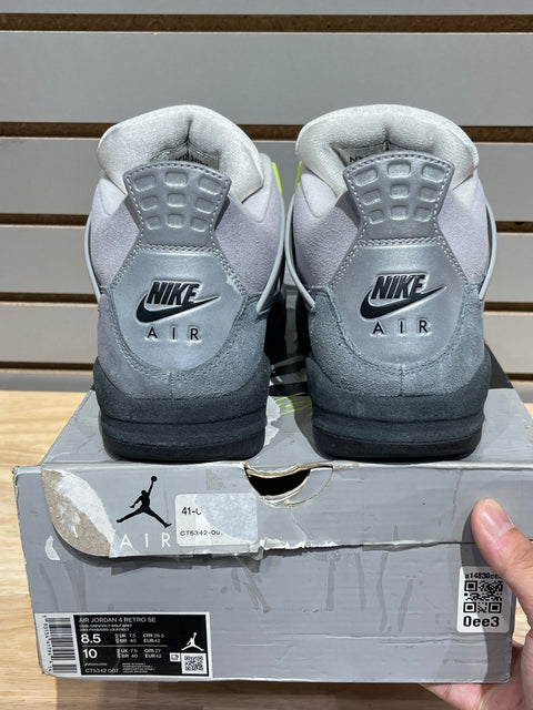 Jordan 4 Retro SE 95 Neon Sz 8.5M