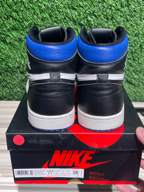 Jordan 1 Retro High Royal Toe Sz 11.5M