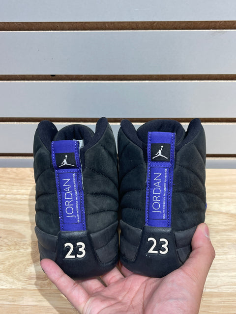 Jordan 12 Retro Black Dark Concord Sz 9.5