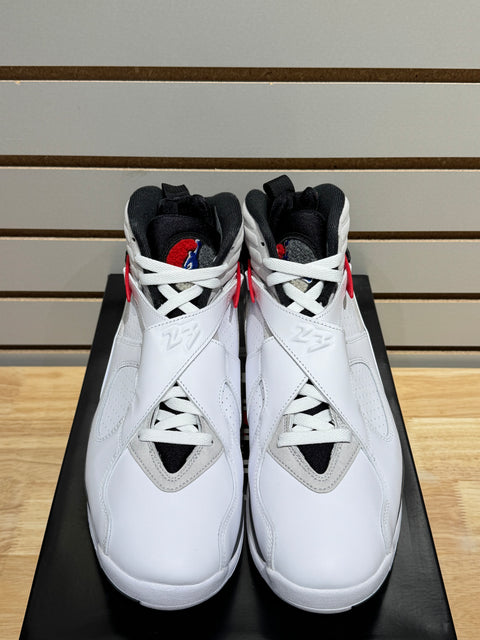 Jordan 8 Retro White True Red (2025) Sz 11