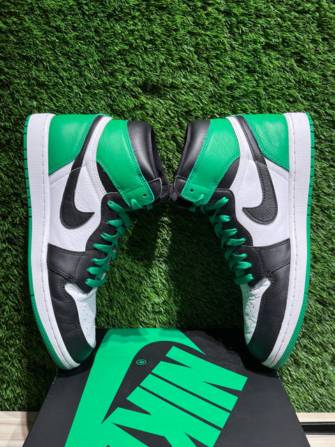 Jordan 1 Retro High OG Lucky Green Sz 11.5