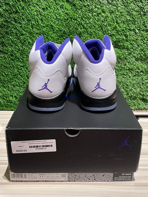 Jordan 5 Retro Dark Concord Sz 11.5M