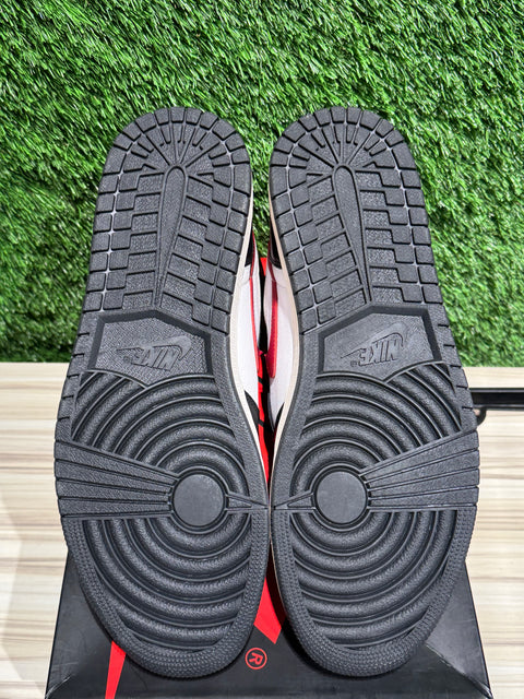 Jordan 1 Retro High Black Gym Red Sz 12